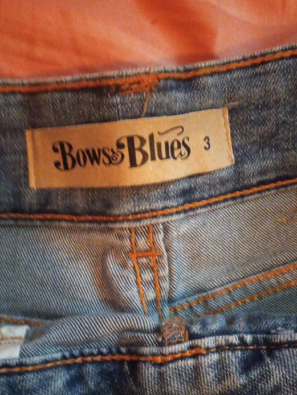 Denim Cargo Women’s Shorts in Dark Blue - Picture 2 of 6
